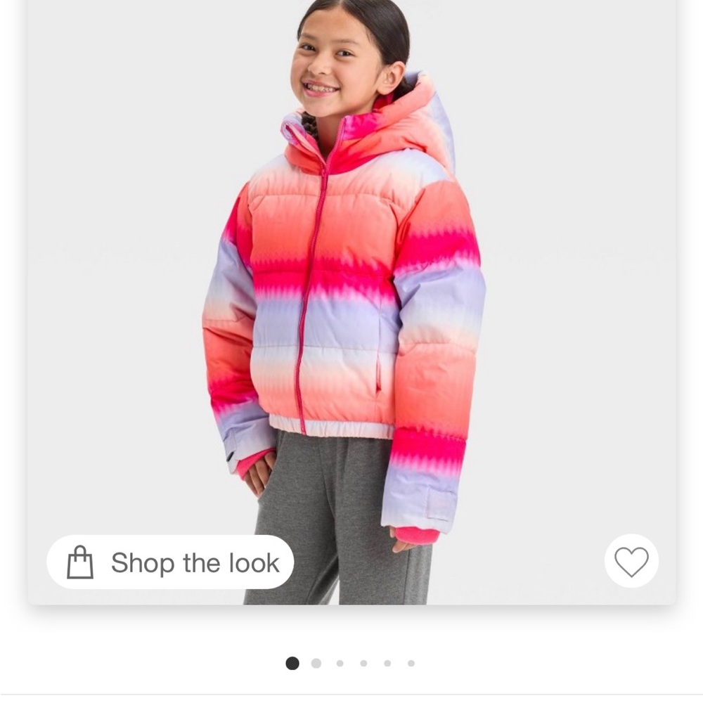 Puffer Jacket for Girls